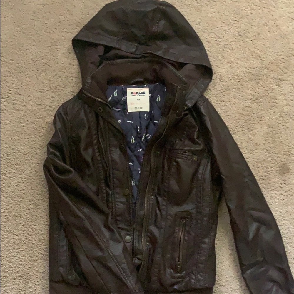 leather jacket